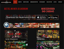 Tablet Screenshot of hezemans.nl